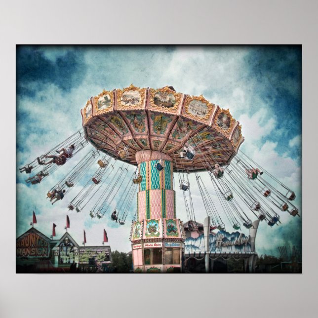 Póster Pasear por el Poster del cielo (Frente)