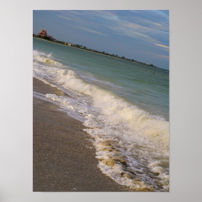 Póster Pasear por la playa de San Pedro (Frente)