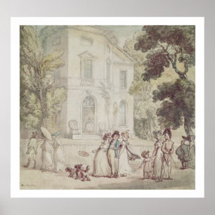 Póster Paseo de la tarde del domingo