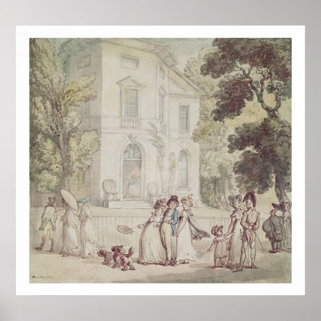 Póster Paseo de la tarde del domingo (Frente)