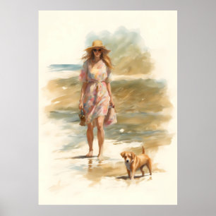 Póster Paseo de verano