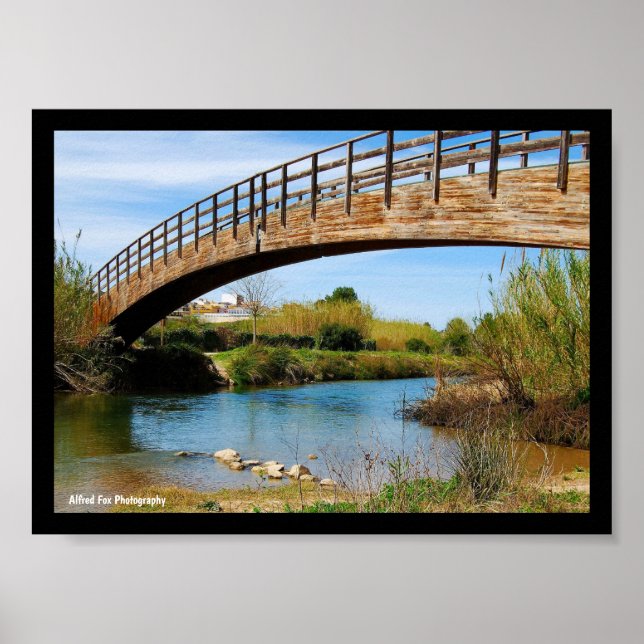 Póster Paseo de verano a lo largo del río Túria (Frente)