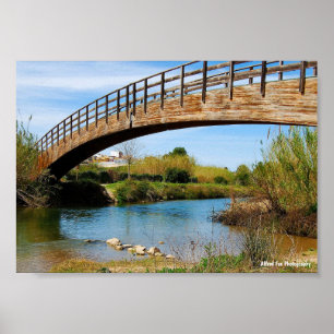 Póster Paseo de verano a lo largo del río Túria