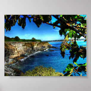 Póster Paseo del acantilado de Newport -