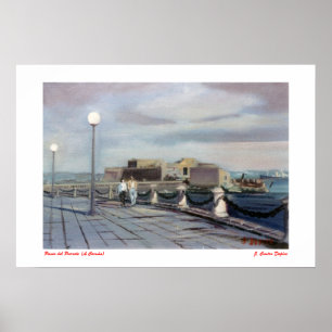 Póster Paseo del Parrote (A Coruña)