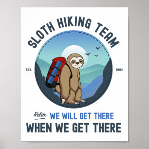 Póster Paseo del Perezoso 