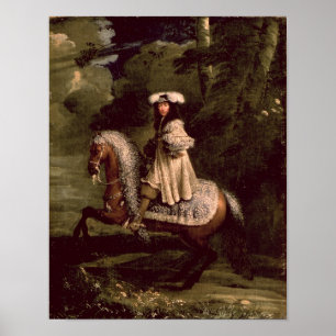 Póster Paseo en azul