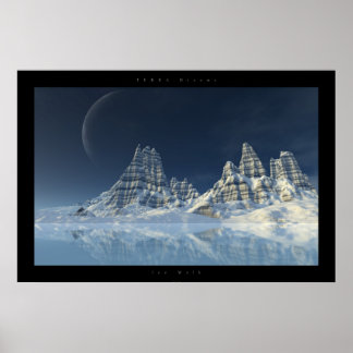 Póster Paseo en Hielo