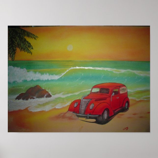 PÓSTER PASEO EN LA ARENA (Frente)