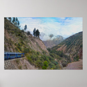 Póster Paseo en Tren a Machu Picchu, Perú