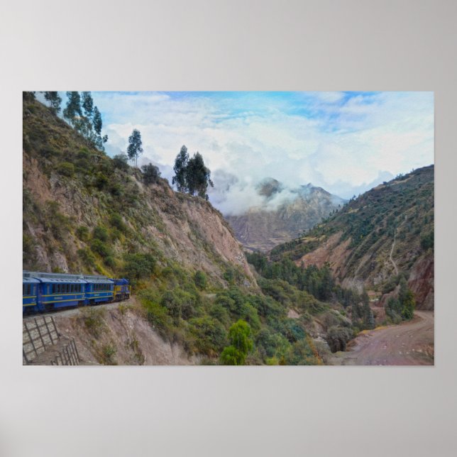 Póster Paseo en Tren a Machu Picchu, Perú (Frente)