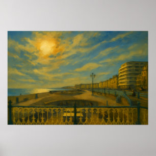 Póster Paseo Marítimo de Brighton