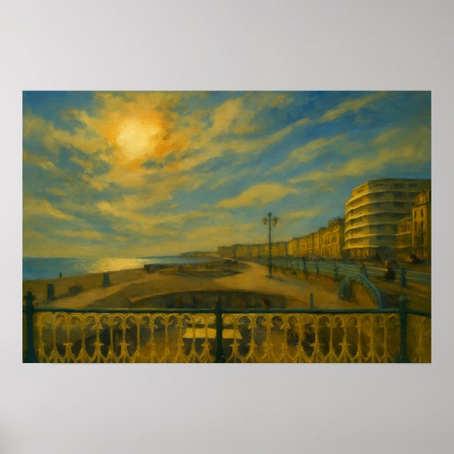 Póster Paseo Marítimo de Brighton (Frente)