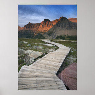 Póster Paseo marítimo en Waterton Glacier International