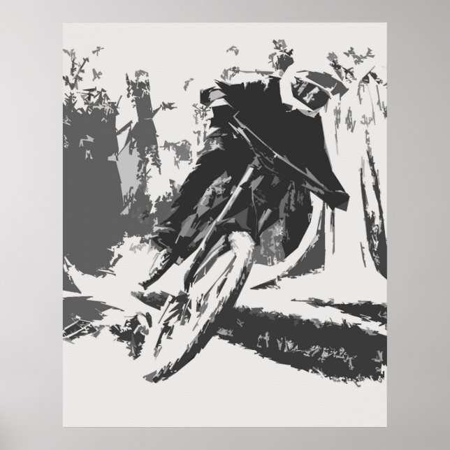 Póster ¡Paseo salvaje! - BMX Racer (Frente)