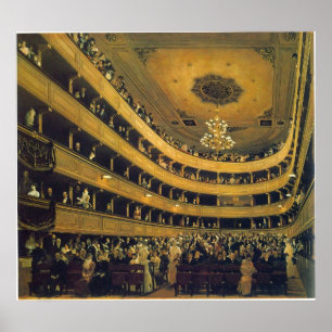 Póster Pasillo de Gustavo Klimt