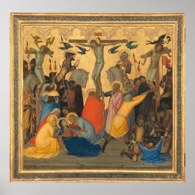 Póster Pasión de Cristo - Poster Bella Artes Andrea Vanni (Frente)