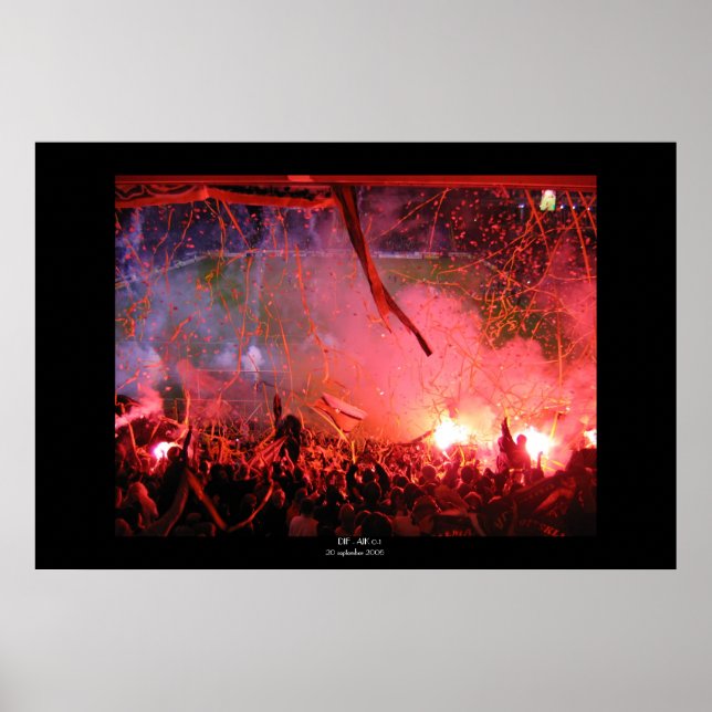 Póster Pasión del fútbol (Frente)