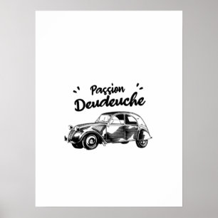 Póster Pasión deudeuche - 2CV