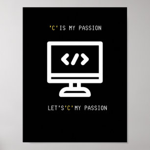 Póster Pasión por Programación en C