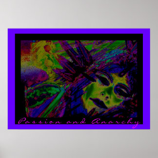 Póster "Pasión y anarquía"