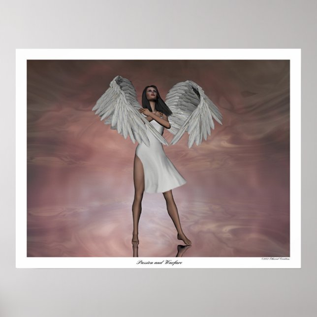 Póster Pasión y guerra (Frente)