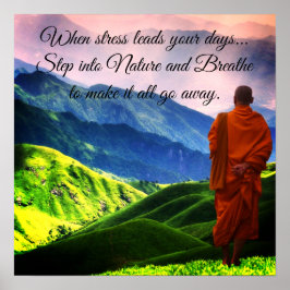 Póster Paso a la naturaleza