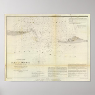 Póster Paso de la Isla del Cuerno