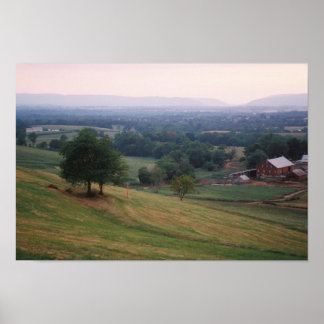 Póster Paso de Mountville, valle de Middletown, MD (peque