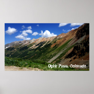 Póster Paso Ophir, Colorado