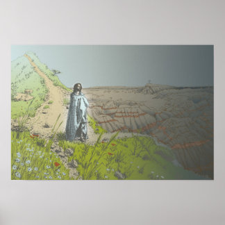 Póster Pasos a la cruz