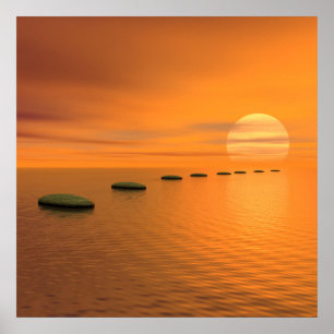 Póster Pasos al sol