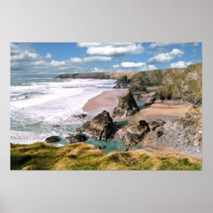 Póster Pasos de la cama, Cornwall