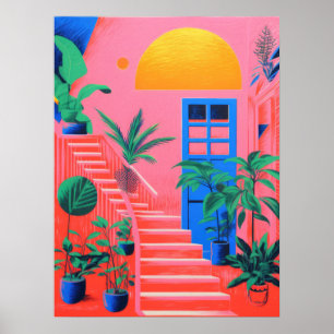 Póster Pasos Verdes: El Jardín Sobre