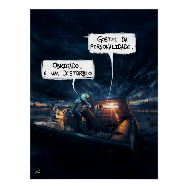 Póster Passageiros (Anverso)