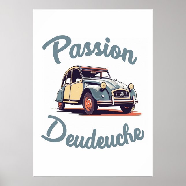 Póster Passion Deudeuche - 2CV (Frente)
