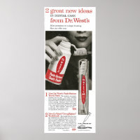 Pasta dental del Dr. West en 1958