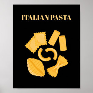 Póster Pasta italiana