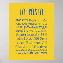 Póster Pasta poster