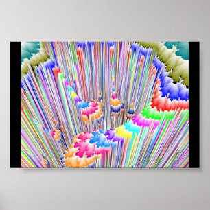Póster Pastel Cascade