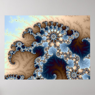 Póster Pastel Coral