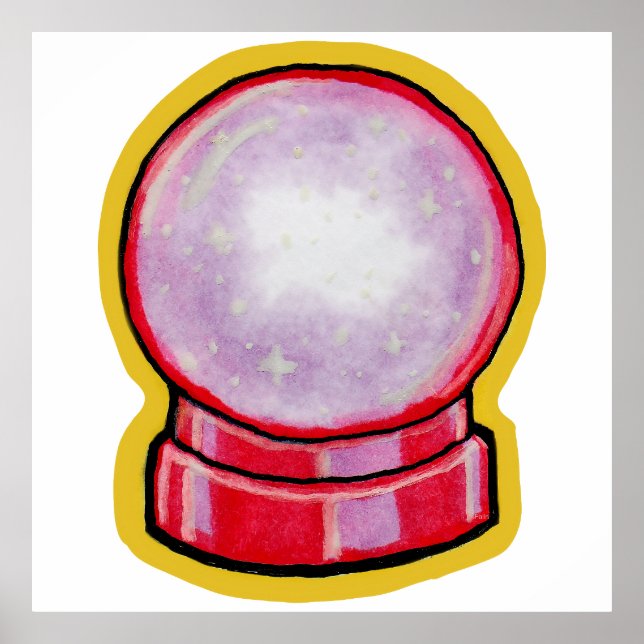 Póster Pastel Crystal Ball (Frente)