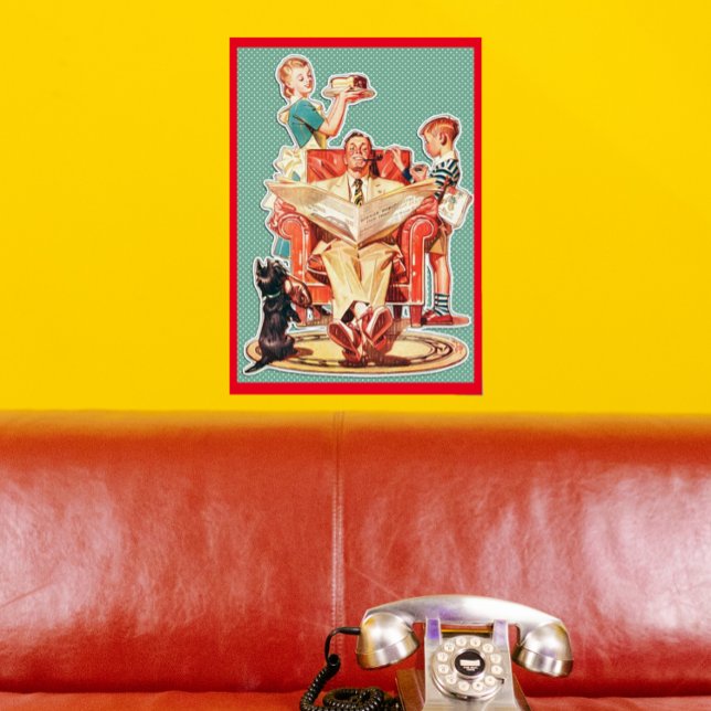 Póster Pastel de ama de casa de la familia nuclear de los (Subido por el creador)