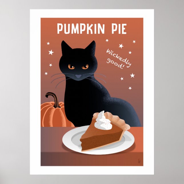 Póster Pastel de Calabaza (Frente)