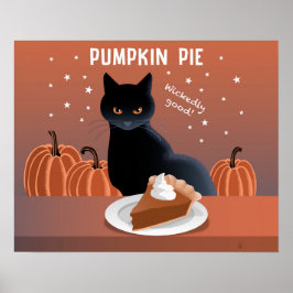 Póster Pastel de Calabaza