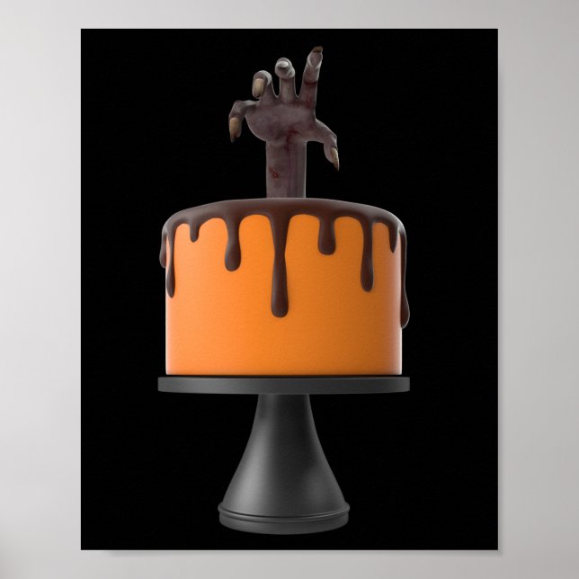 Póster Pastel de Halloween (Frente)