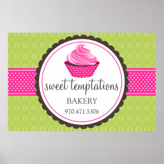 Póster Pastel de panadería