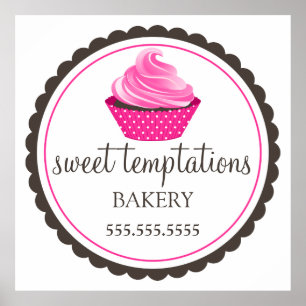 Póster Pastel de panadería