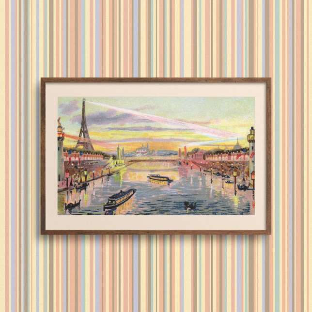 Póster Pastel de París (Mate) (Subido por el creador)