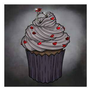 Póster Pastel de propuesta dulce